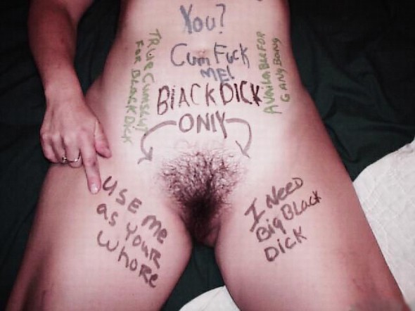 black cock only white wife 